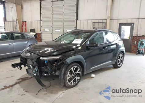 2023 Hyundai Kona Limited из США, поврежденный, VIN KM8K53A3XPU974569